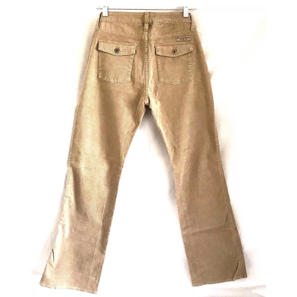 POLO Jeans Co Ralph Lauren Corduroy Tan Pants Sz 8